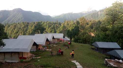 Camping in Chopta - Paradise adventure camps