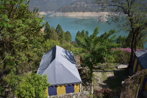 River Side Camping in Tehri