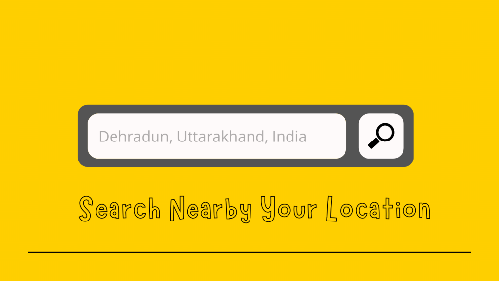 Search Nearby Location at Firstrek